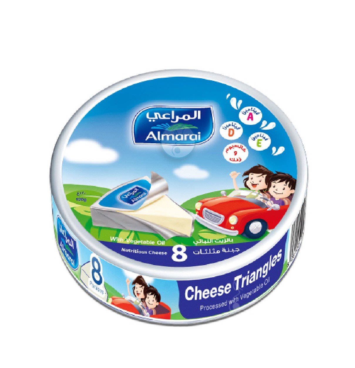 ALMARAI Triangles Cheese 8pcs