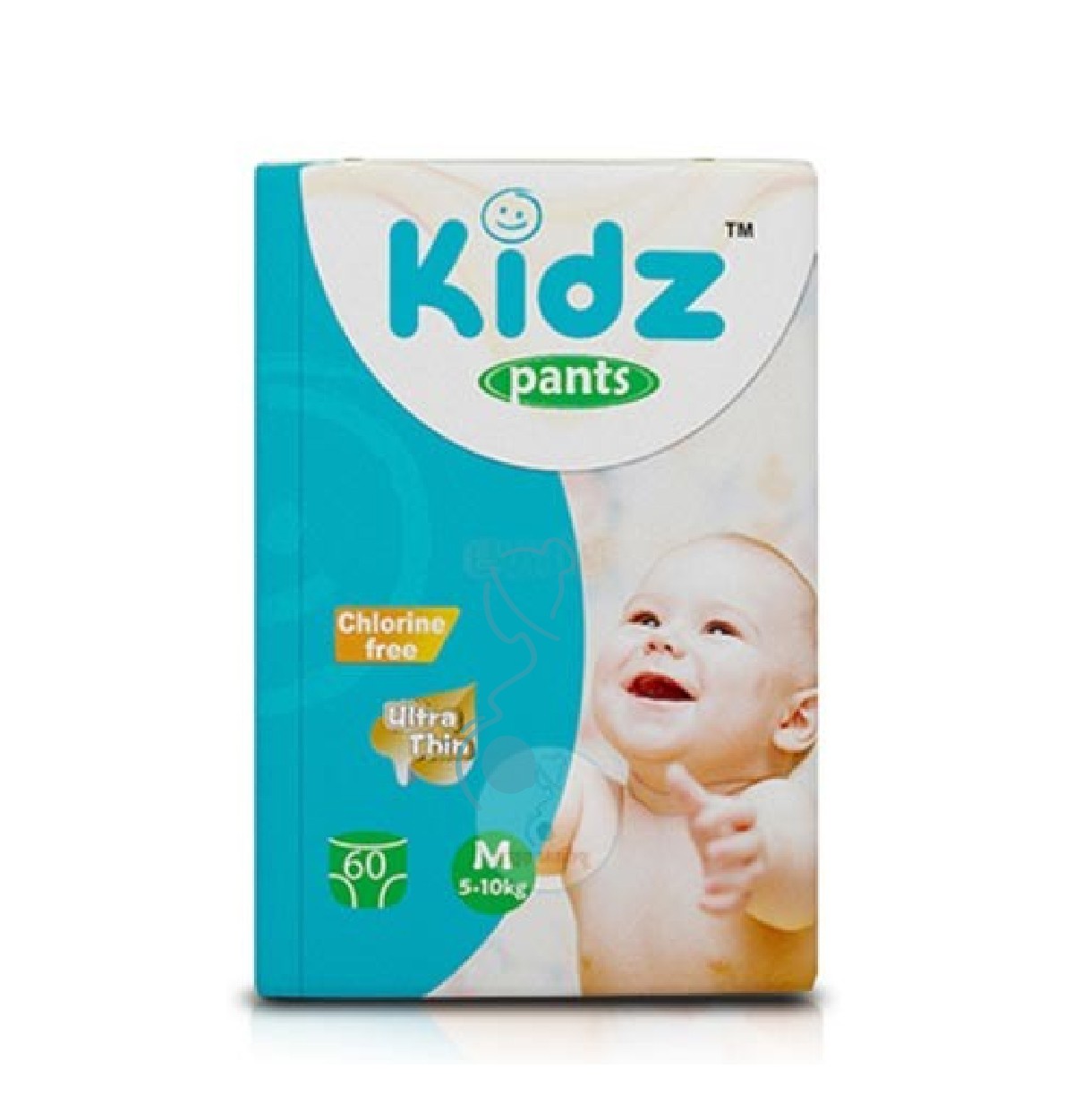 KIDZ Baby Pant Diaper M Size 5-10kg 60pcs