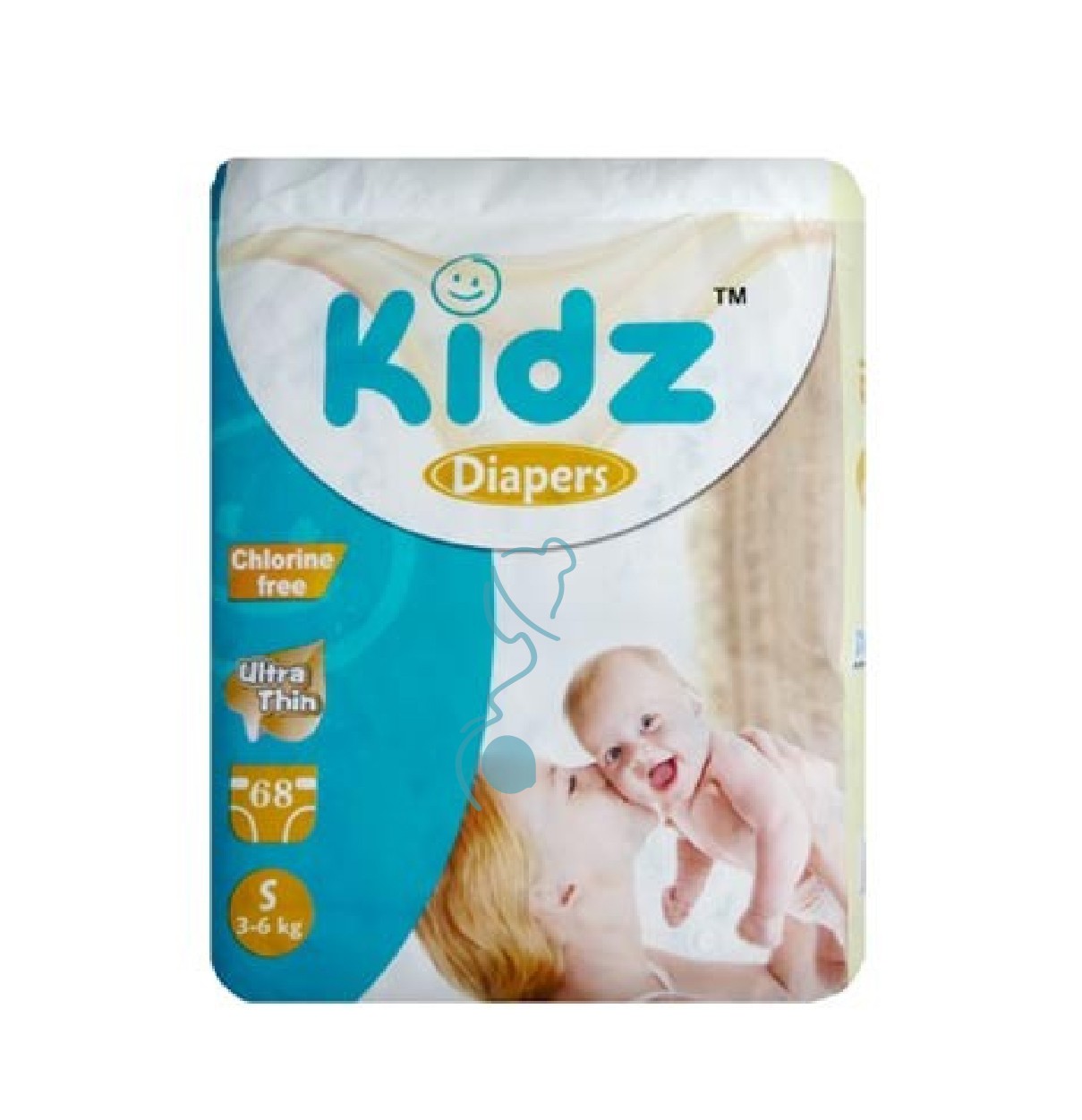 KIDZ Baby Diaper S Belt System 3-6kg 68pcs