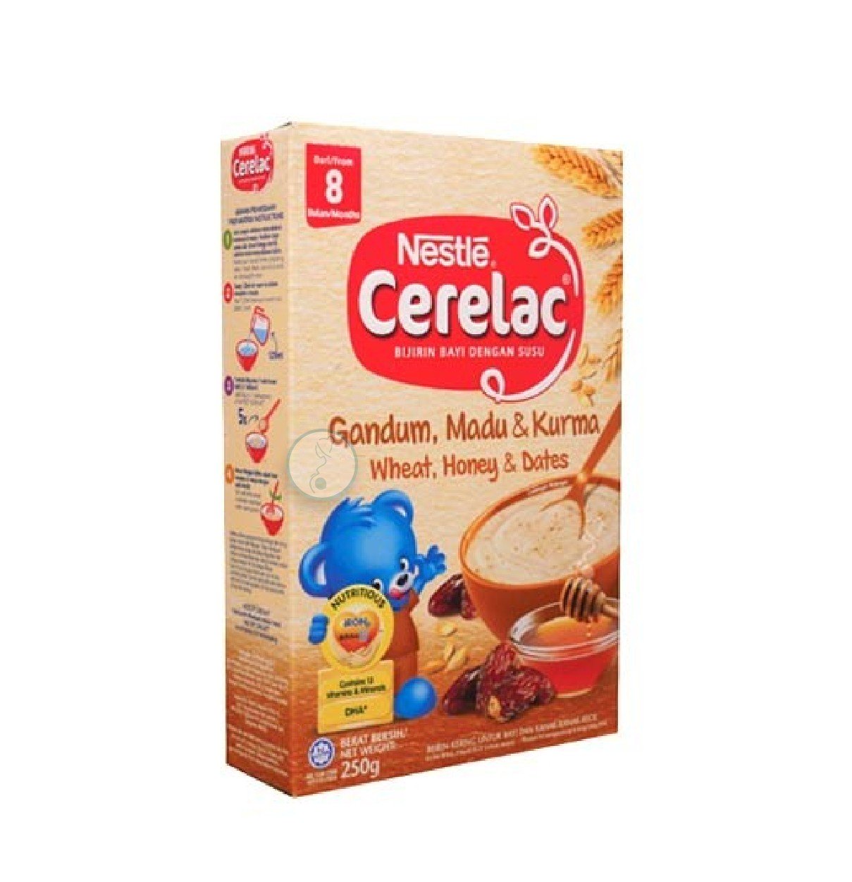NESTLE Cerelac Wheat Honey & Dates 8+ Months 250g