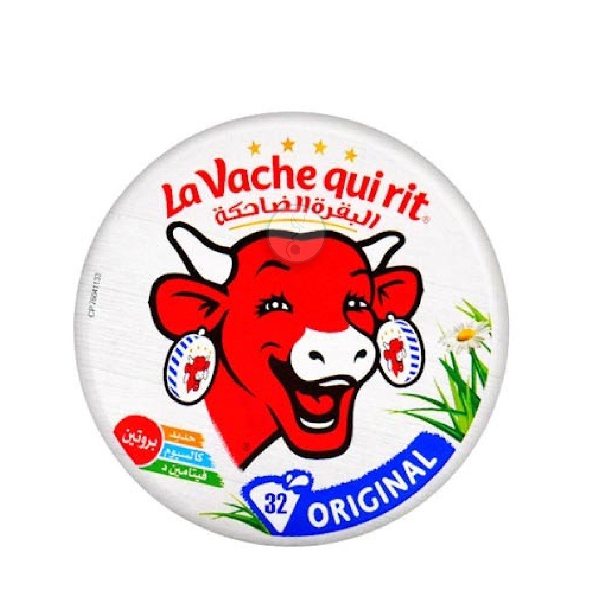 LA VACHE (Laughing Cow) Cheese Triangles 32 Pcs