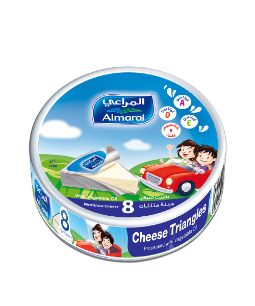 ALMARAI Triangles Cheese 8pcs