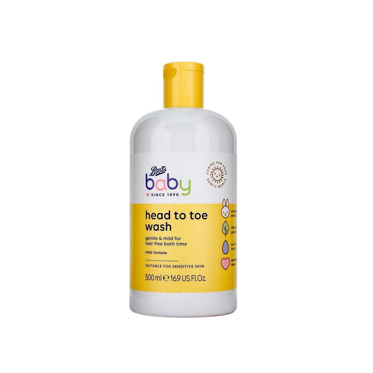 BOOTS Baby Head To Toe Wash 500ml