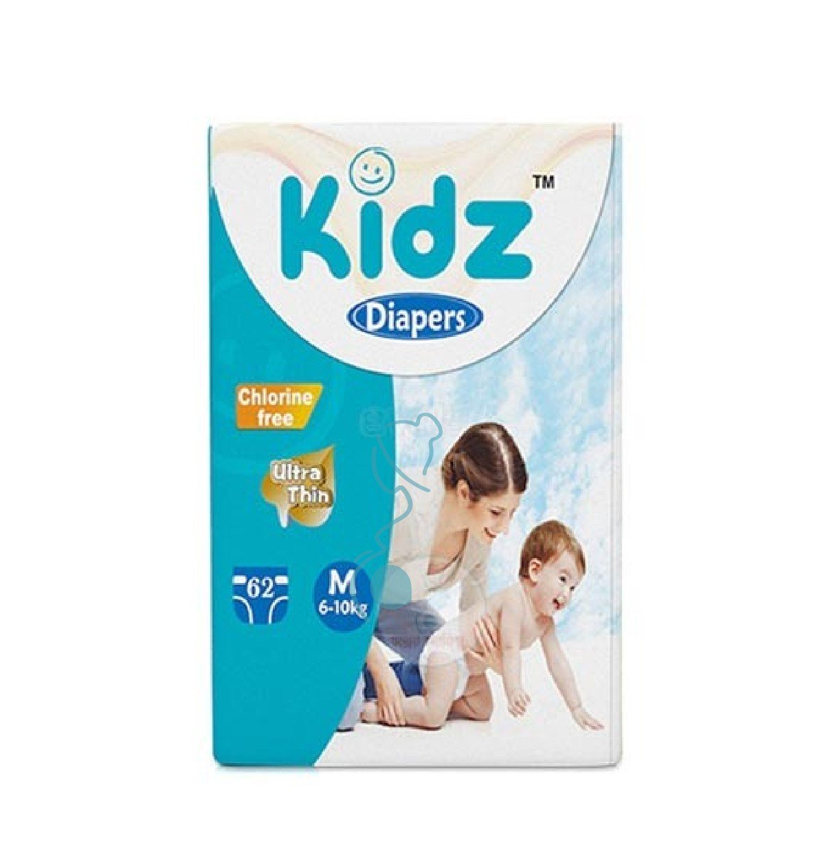 KIDZ Baby Diaper M Belt System 5-10kg 62pcs