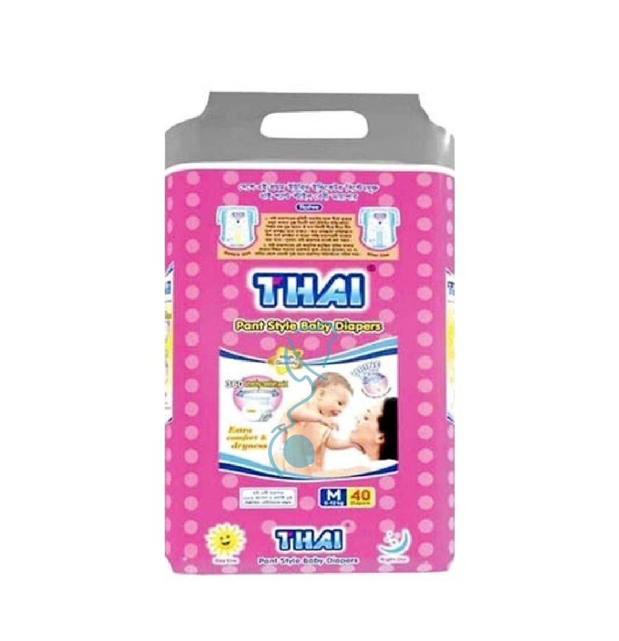 THAI Pant Diaper M Size 5-12kg 40pcs