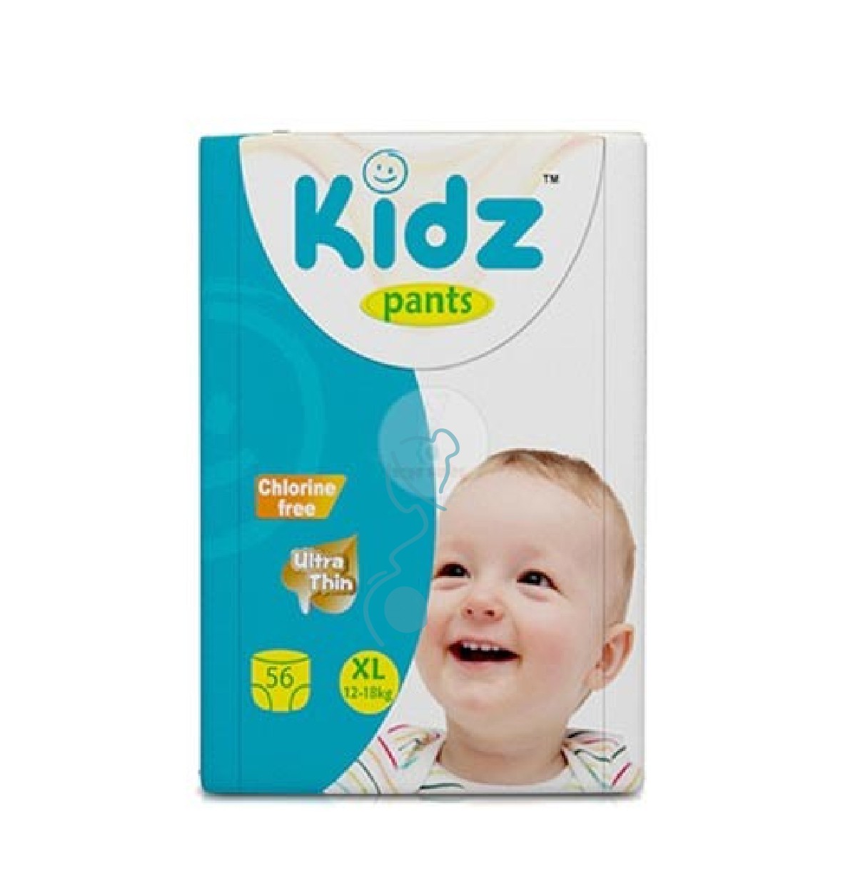 KIDZ  Baby Pant Diaper XL Size 12-18kg 56pcs