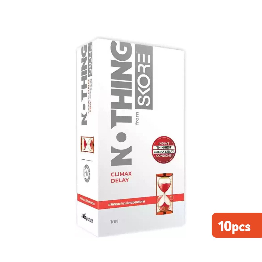 SKORE Nothing Thinnest Climax Delay Condoms 10pcs
