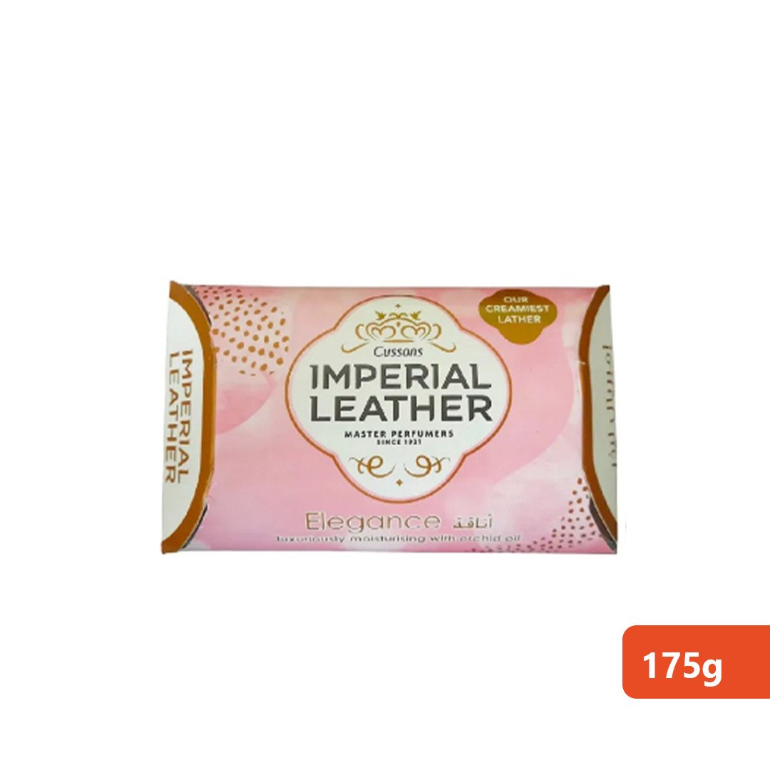 IMPERIAL LEATHER Elegance Orchid Oil Soap 175g