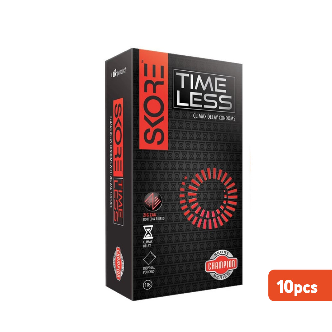 SKORE Time Less Climax Delay Condom 10pcs