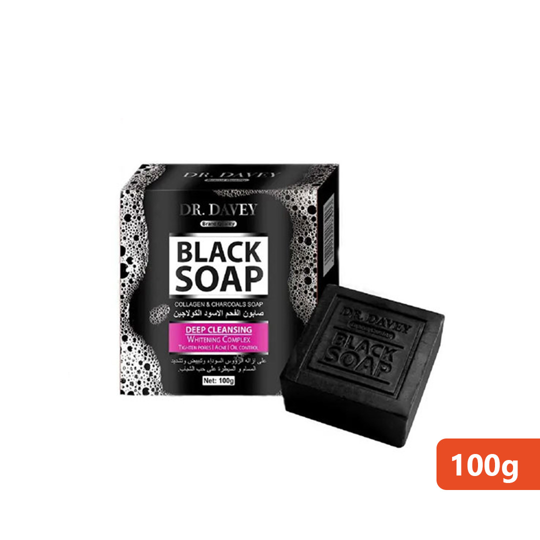 Dr. DAVEY Deep Cleansing Black Soap 100g