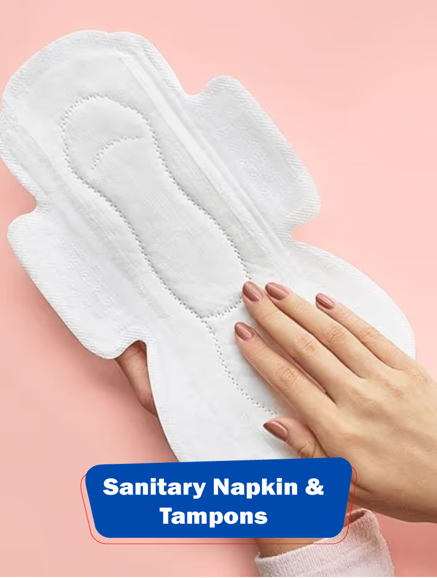 Sanitary Napkin & Tampons