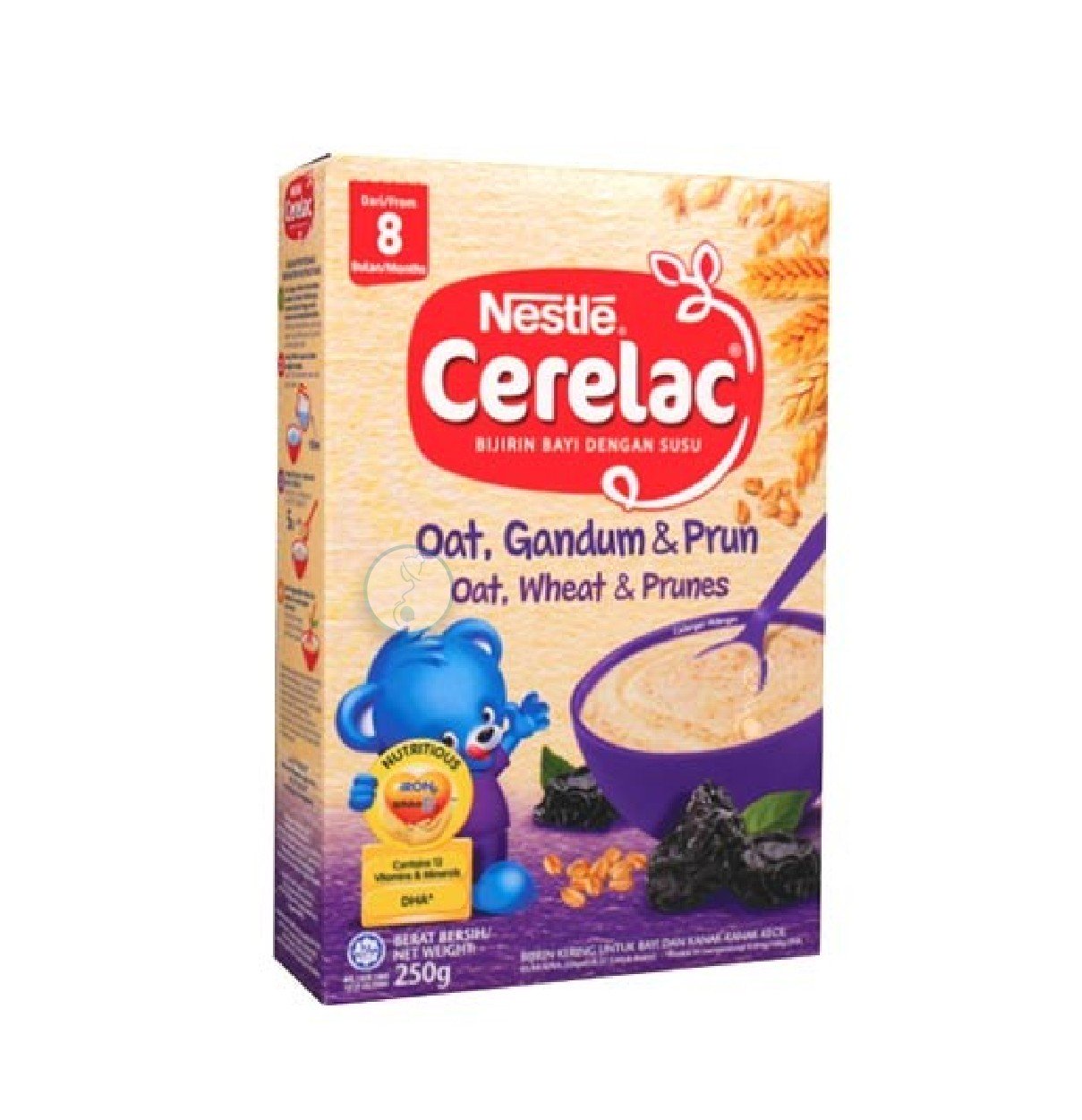 NESTLE Cerelac Oat Wheat & Prunes 8+ Months 250g