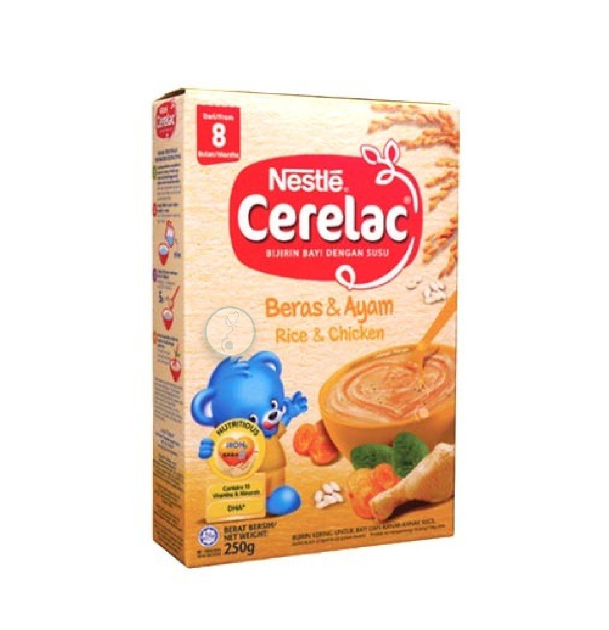 NESTLE Cerelac Rice & Chicken 8+ Months 250g